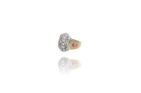 Anello con diamanti e rubini - Asta preziosi Anello con diamanti e rubini - Asta preziosi
