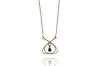 Collana con rubino e diamante - Asta preziosi Collana con rubino e diamante - Asta preziosi