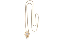 Collana saliscendi con pietre - Asta preziosi Collana saliscendi con pietre - Asta preziosi