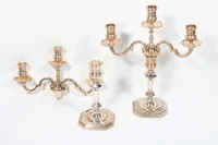 Coppia di candelabri in argento - Asta preziosi Coppia di candelabri in argento - Asta preziosi
