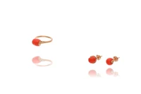 Parure con coralli - Asta preziosi Parure con coralli - Asta preziosi