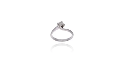 Anello con diamante - Asta preziosi Anello con diamante - Asta preziosi