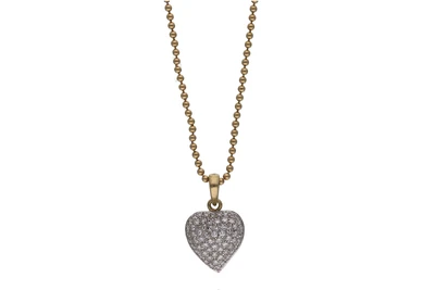 Collana con ciondolo e diamanti - Asta preziosi Collana con ciondolo e diamanti - Asta preziosi