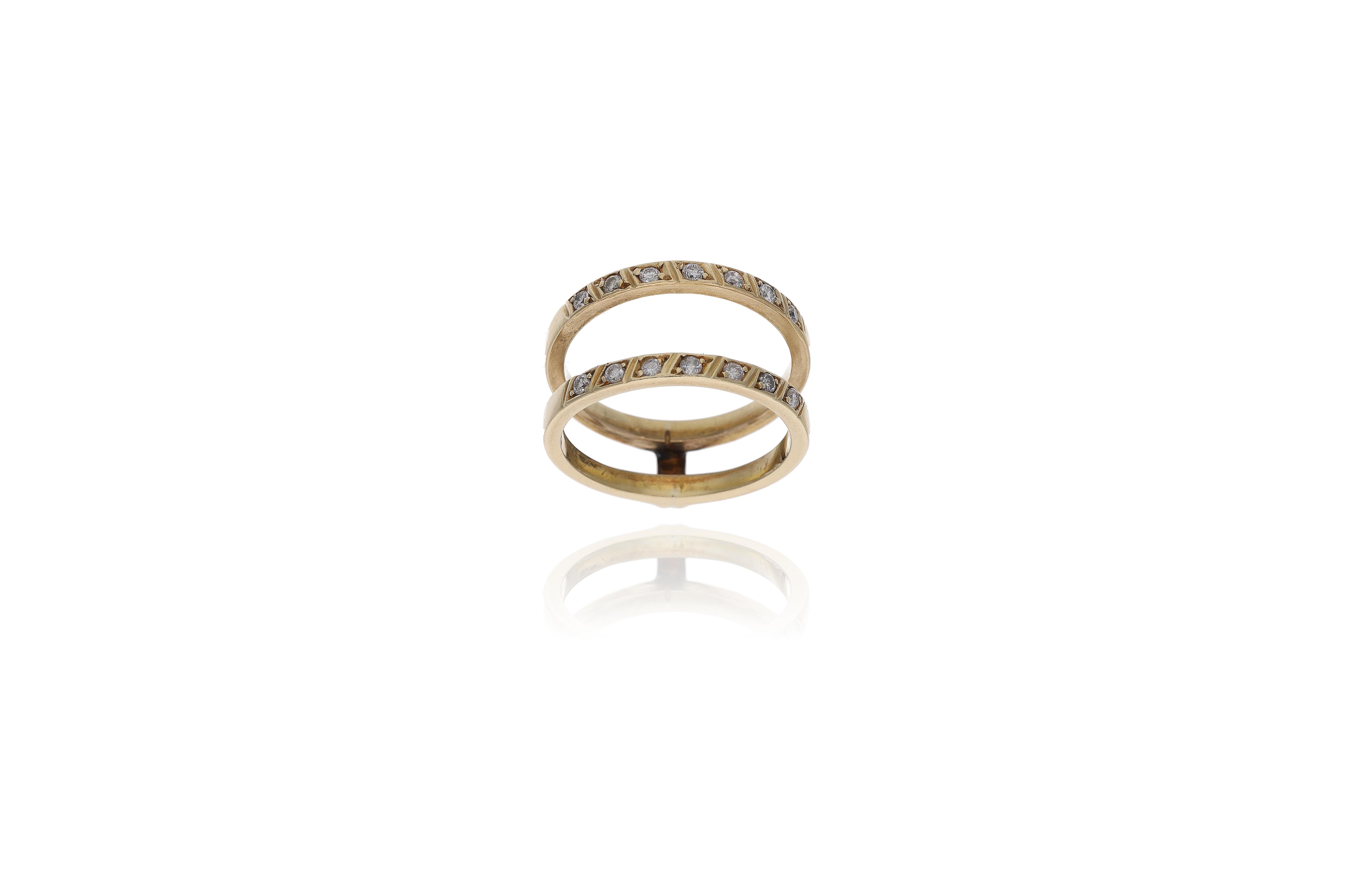 Anello con diamanti - Asta preziosi