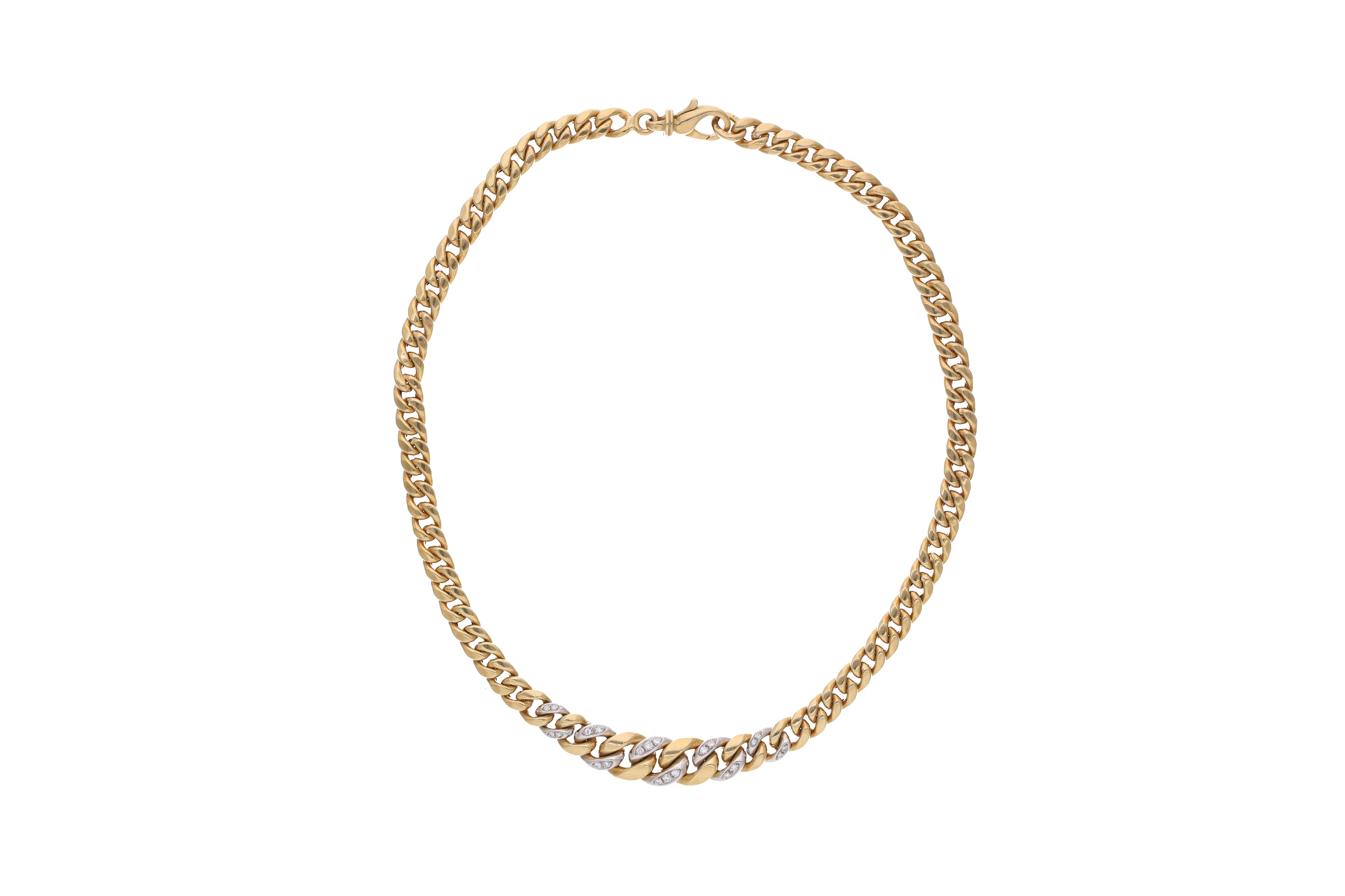 Collana con diamanti - Asta preziosi