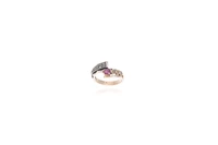 Anello con diamanti e rubino - Asta preziosi Anello con diamanti e rubino - Asta preziosi