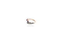 Anello con diamanti e rubino - Asta preziosi Anello con diamanti e rubino - Asta preziosi