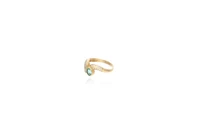 Anello con diamanti e smeraldo - Asta preziosi Anello con diamanti e smeraldo - Asta preziosi