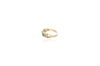 Anello con smeraldi e diamanti - Asta preziosi Anello con smeraldi e diamanti - Asta preziosi
