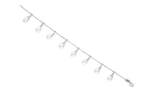 Bracciale con perle coltivate e diamanti - Asta preziosi Bracciale con perle coltivate e diamanti - Asta preziosi