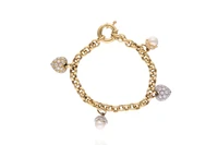 Bracciale con perle coltivate e pietre - Asta preziosi Bracciale con perle coltivate e pietre - Asta preziosi