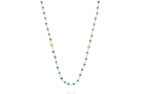 Collana con smeraldi e pietre - Asta preziosi Collana con smeraldi e pietre - Asta preziosi
