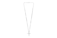 Collana e ciondolo con acquamarina e diamanti - Asta preziosi Collana e ciondolo con acquamarina e diamanti - Asta preziosi