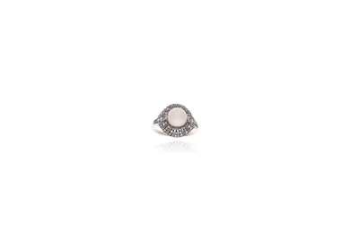 Anello con diamanti e perla coltivata - Asta preziosi Anello con diamanti e perla coltivata - Asta preziosi