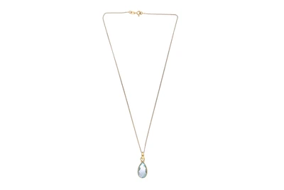 Collana, ciondolo con topazio - Asta preziosi Collana, ciondolo con topazio - Asta preziosi