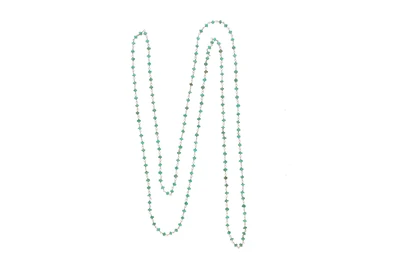 Collana con smeraldi e pietre - Asta preziosi Collana con smeraldi e pietre - Asta preziosi