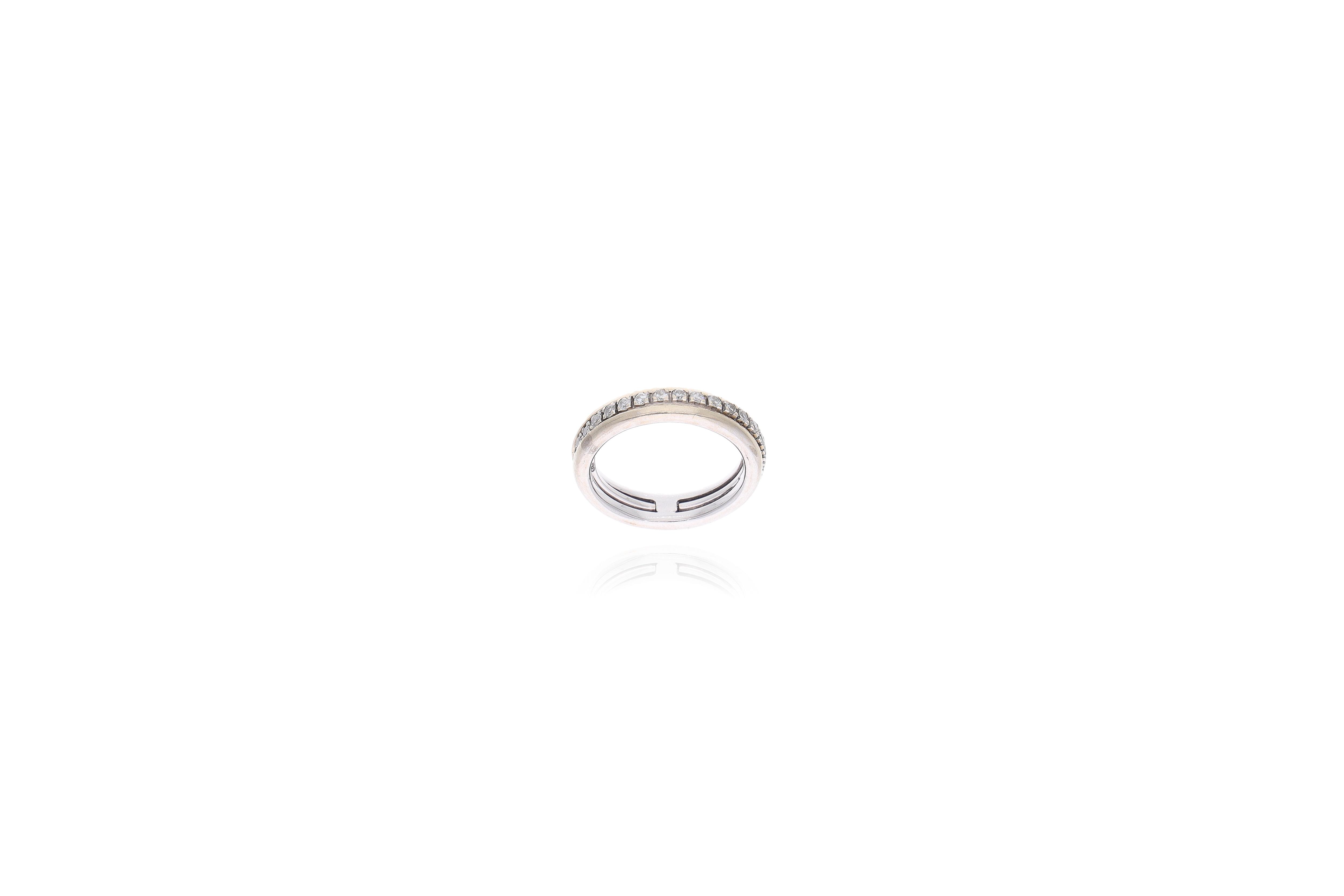 Anello con diamanti - Asta preziosi