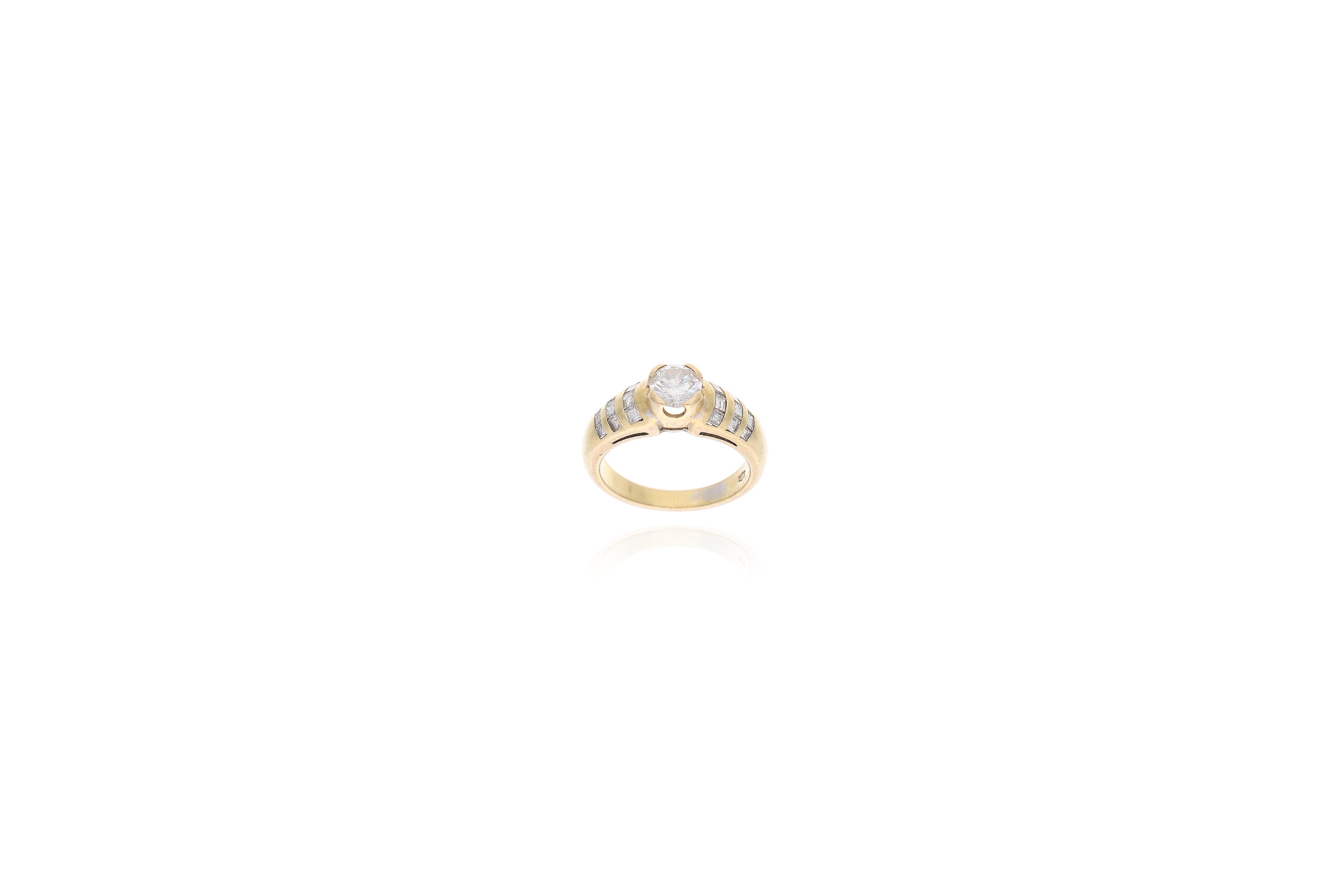 Anello con diamanti - Asta preziosi