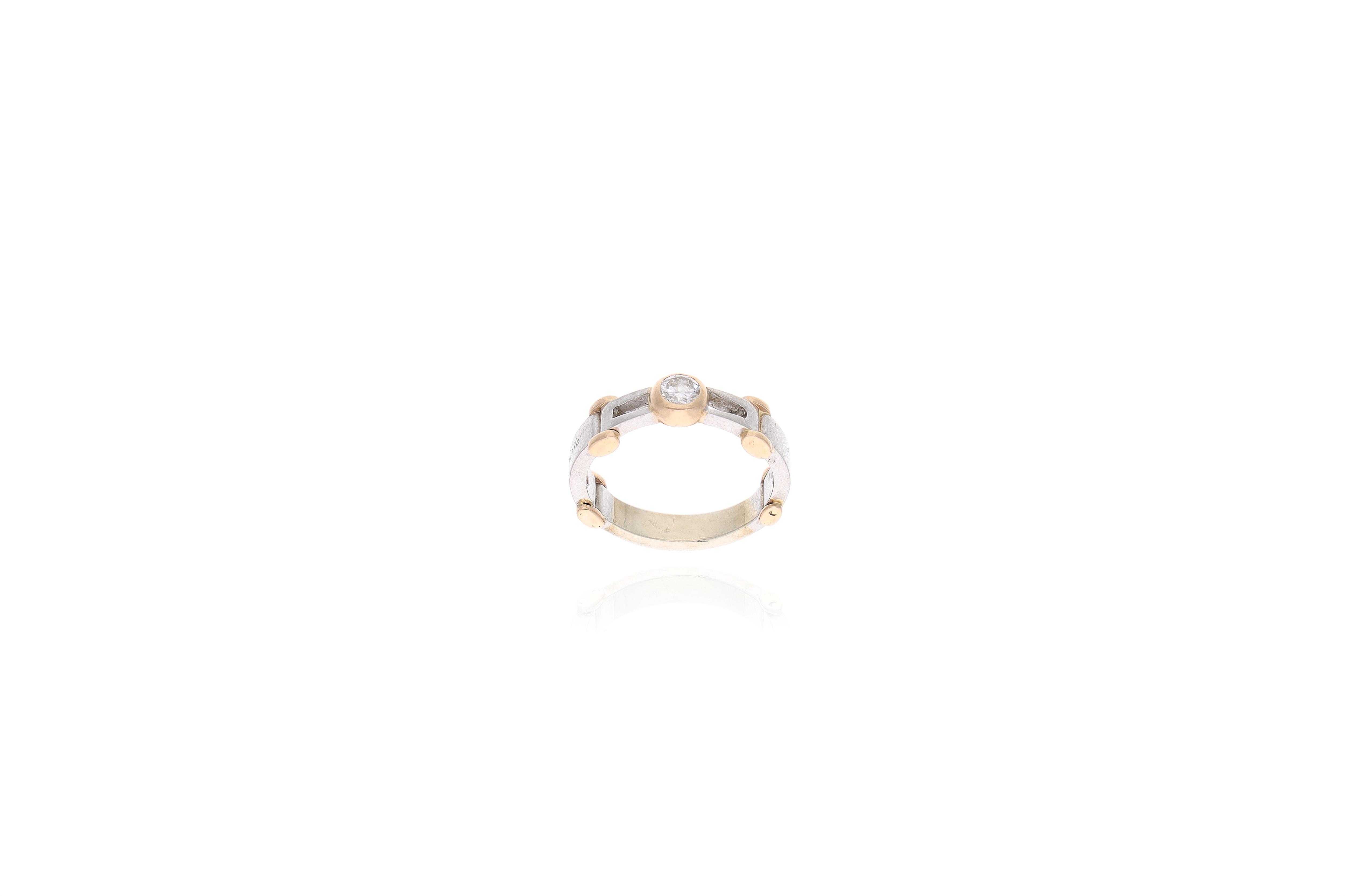 Anello con diamanti - Asta preziosi