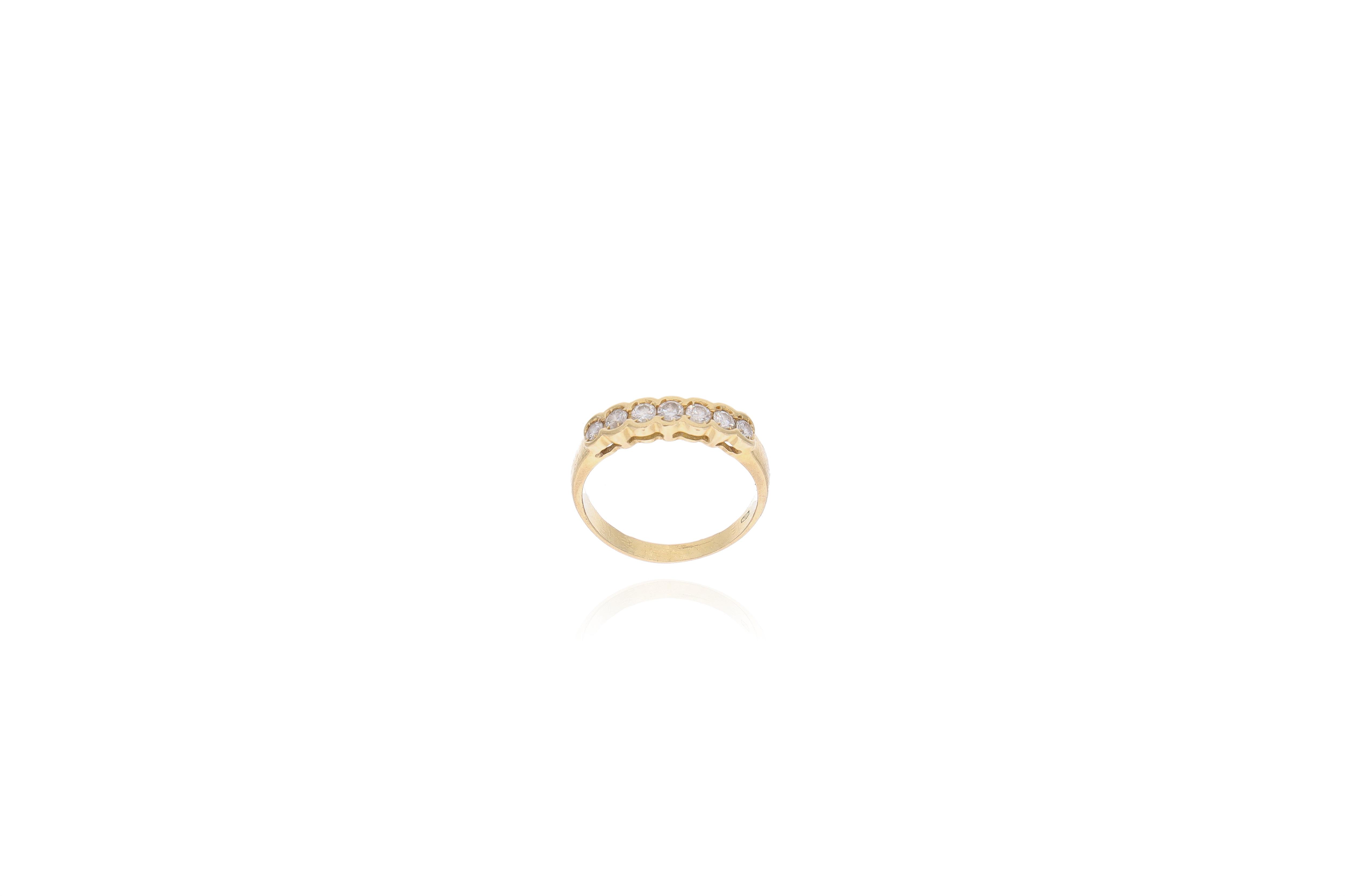 Anello con diamanti - Asta preziosi