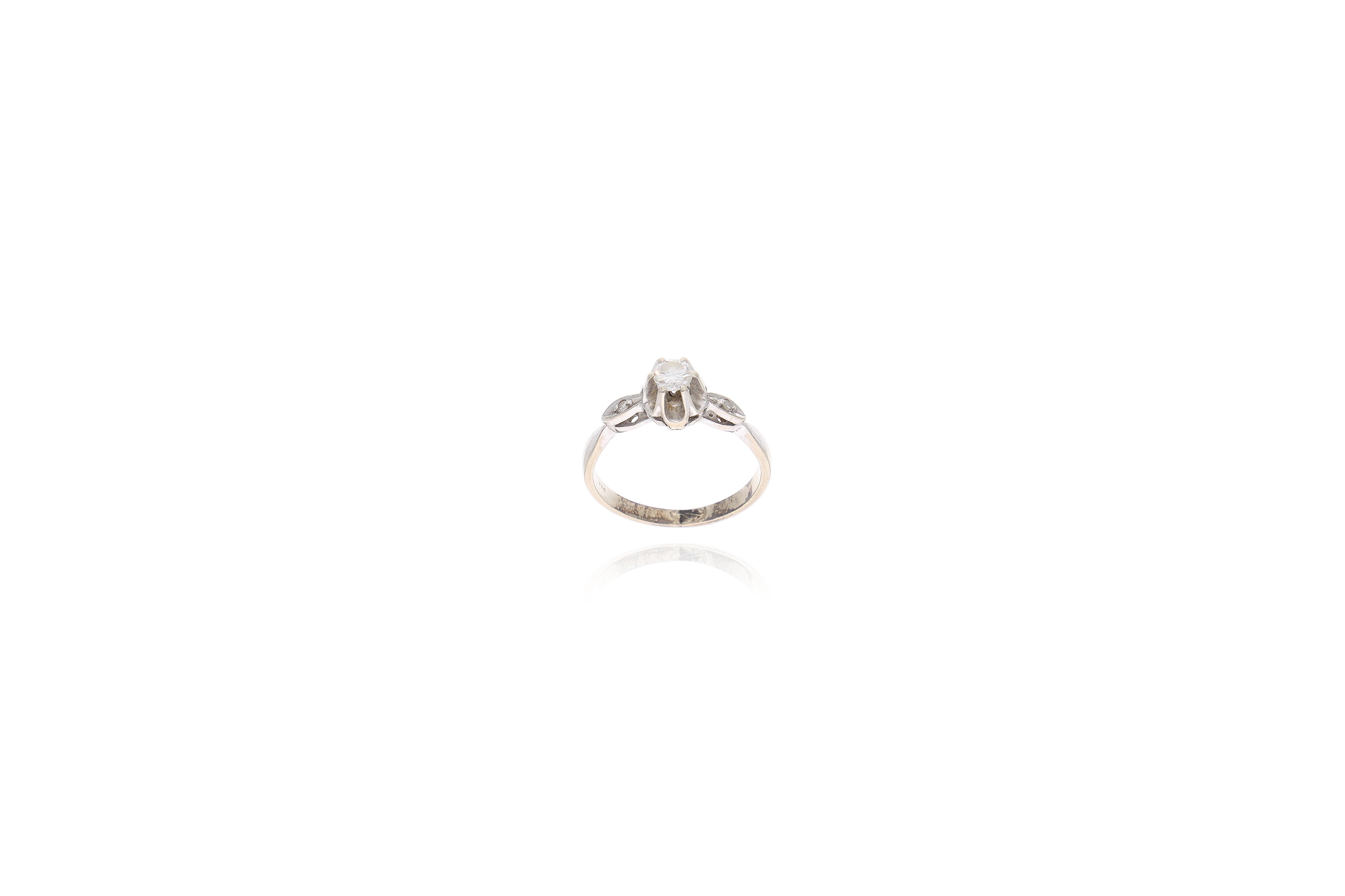 Anello con diamanti - Asta preziosi