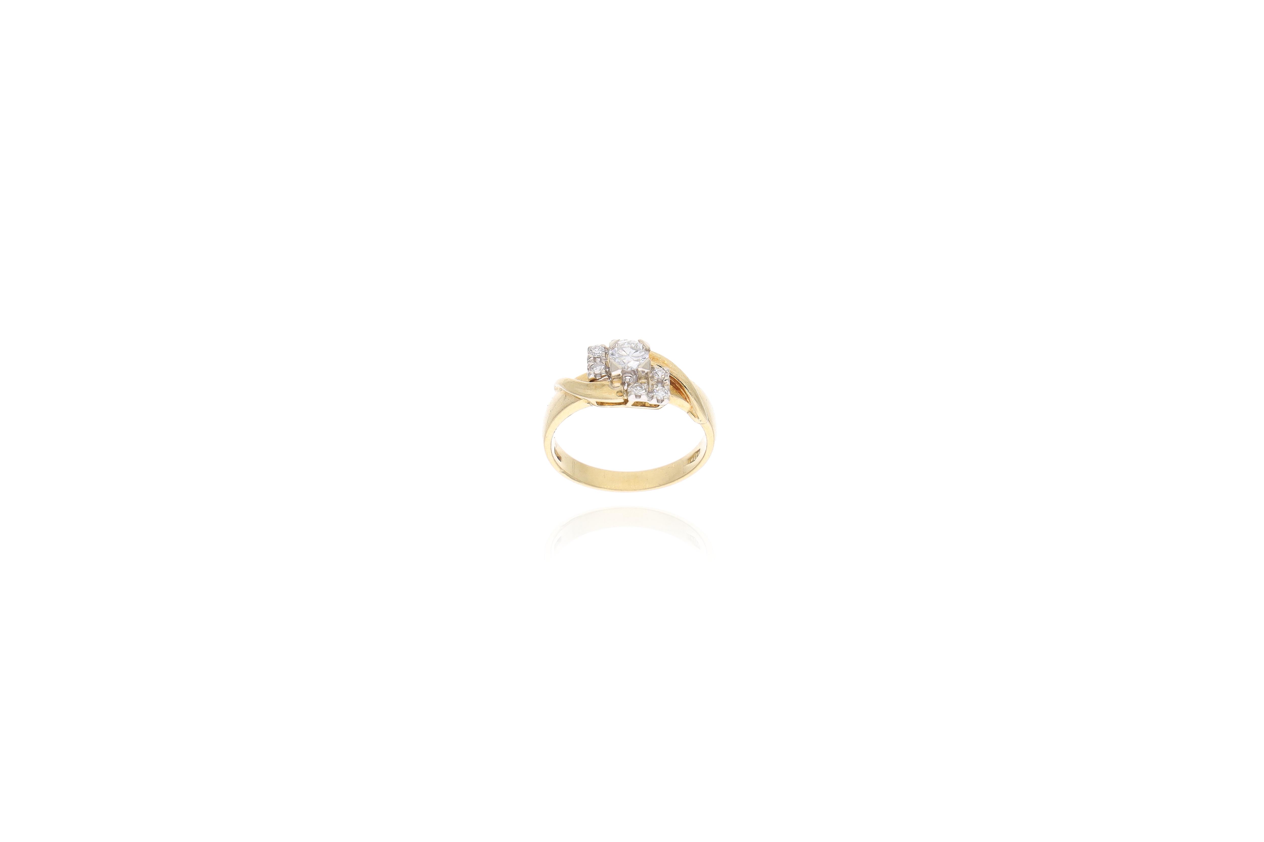 Anello con diamanti - Asta preziosi