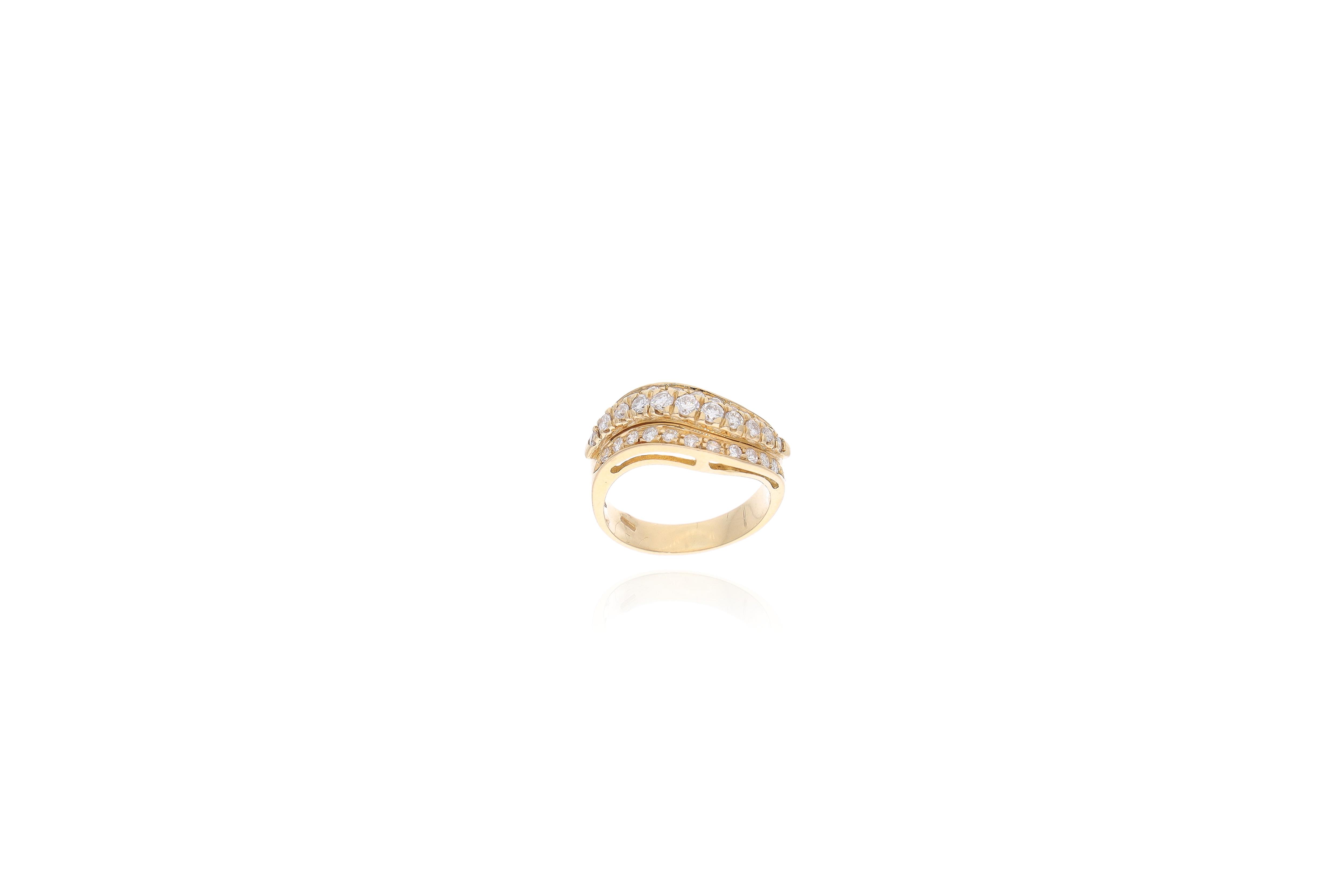 Anello con diamanti - Asta preziosi
