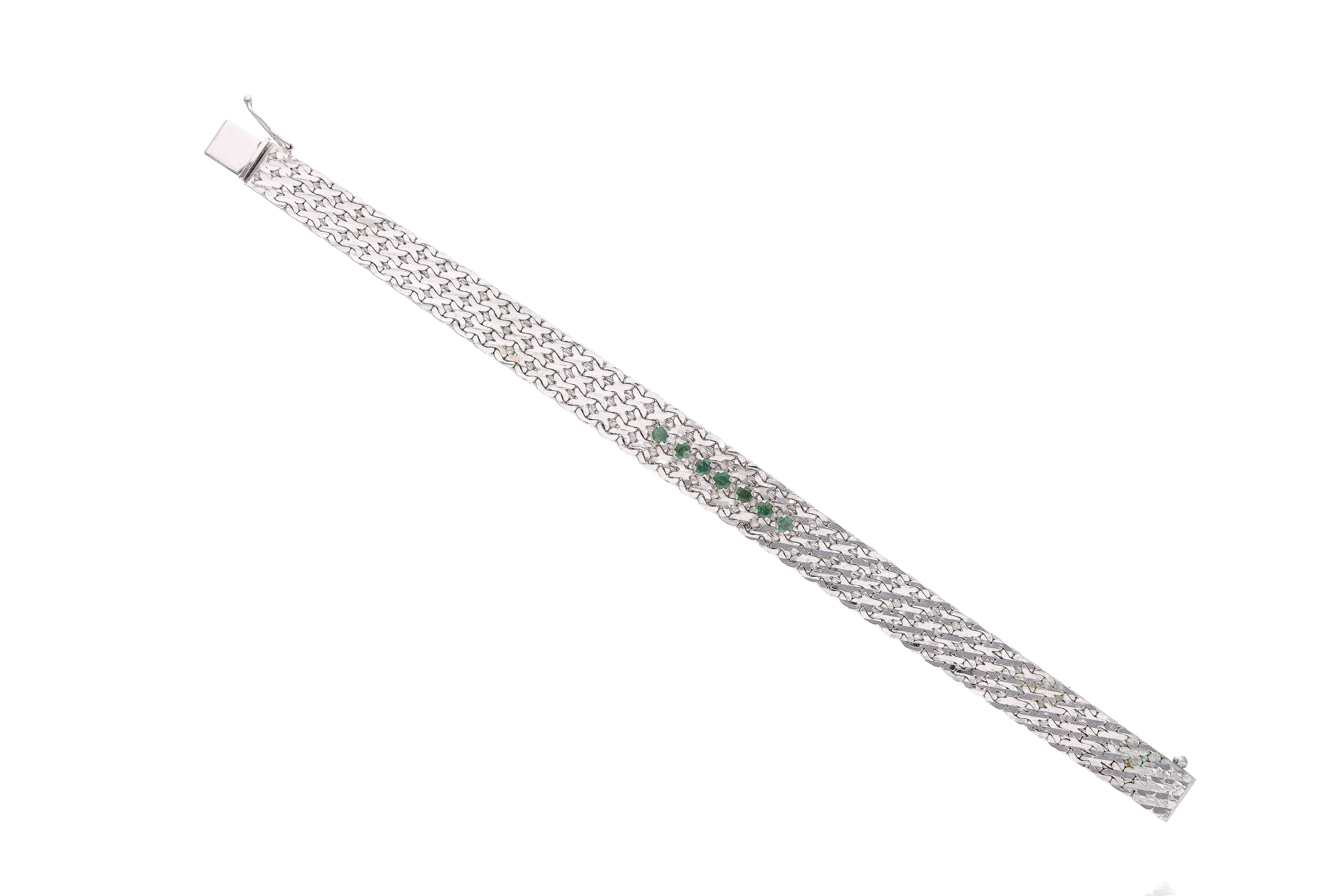 Bracciale con smeraldi - Asta preziosi