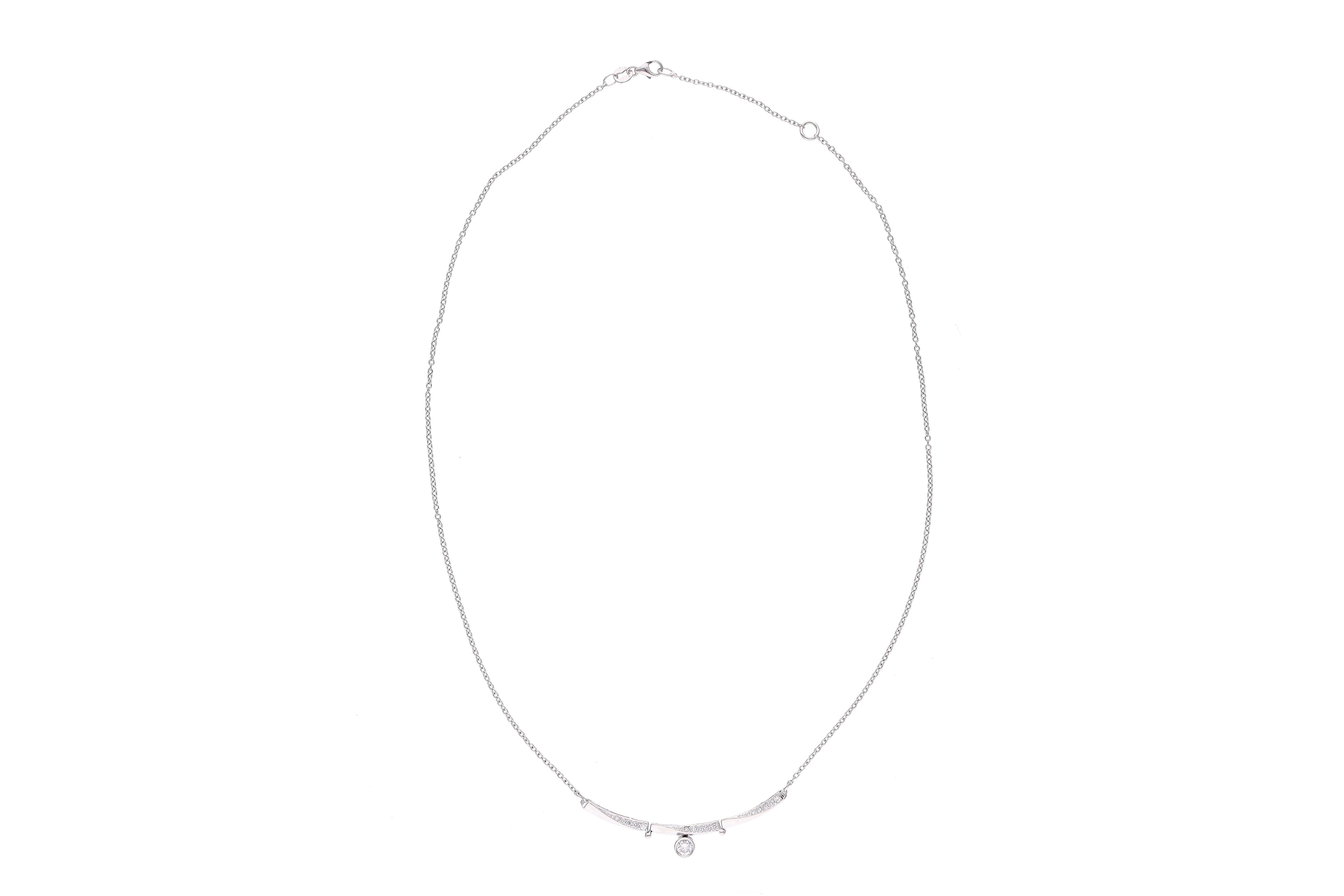 Collana con diamanti - Asta preziosi