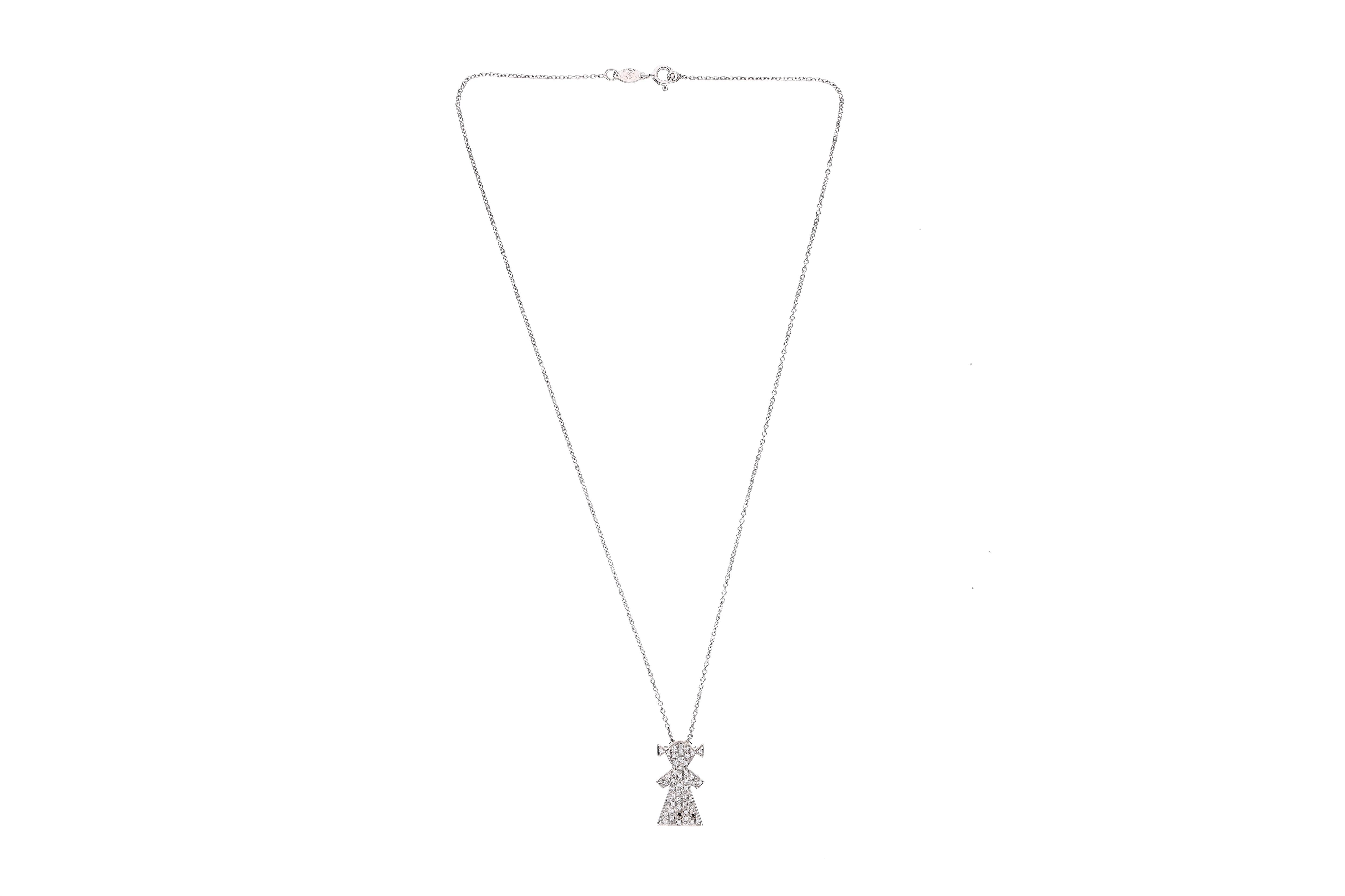 Collana con diamanti - Asta preziosi