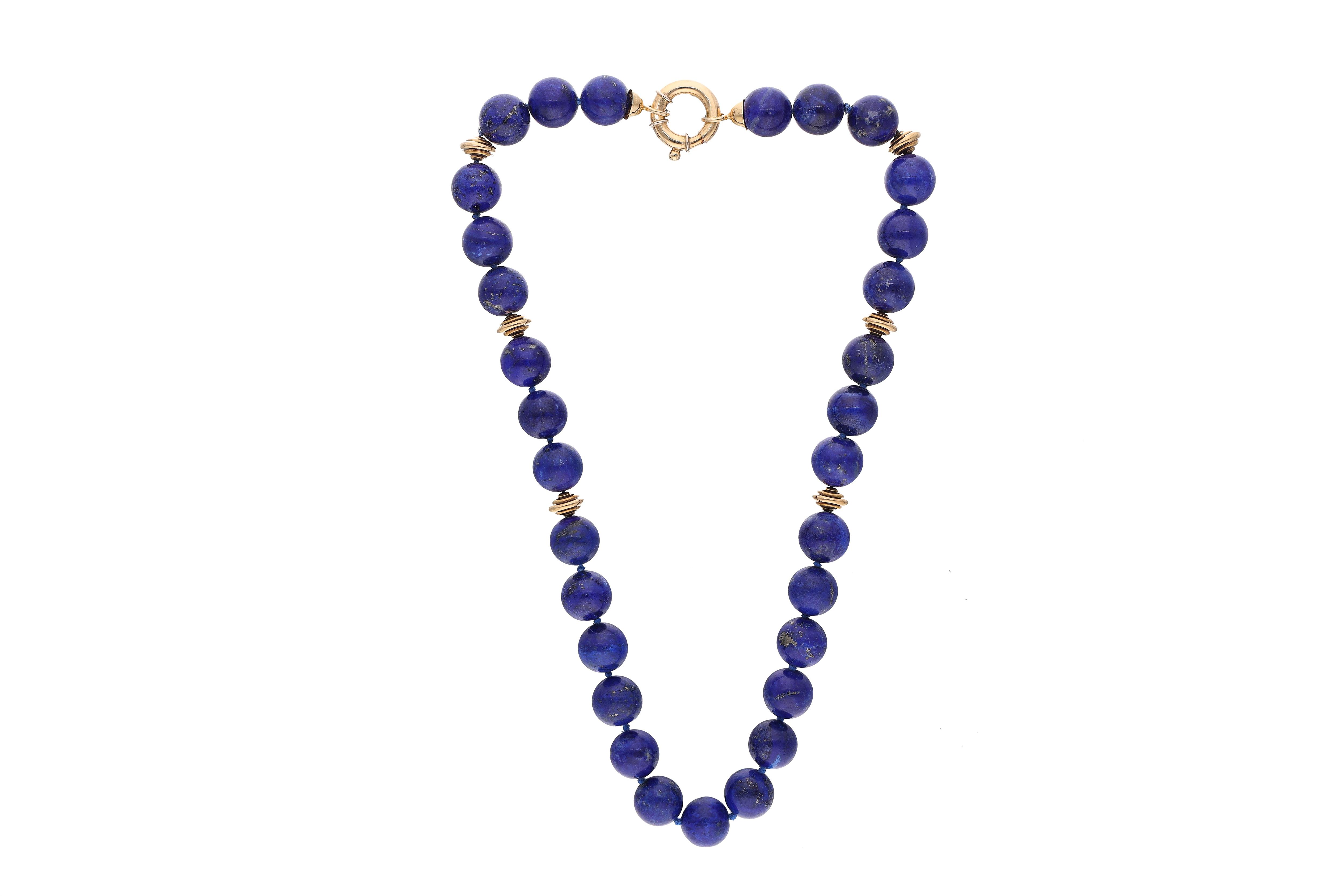 Collana di lapislazzuli - Asta preziosi