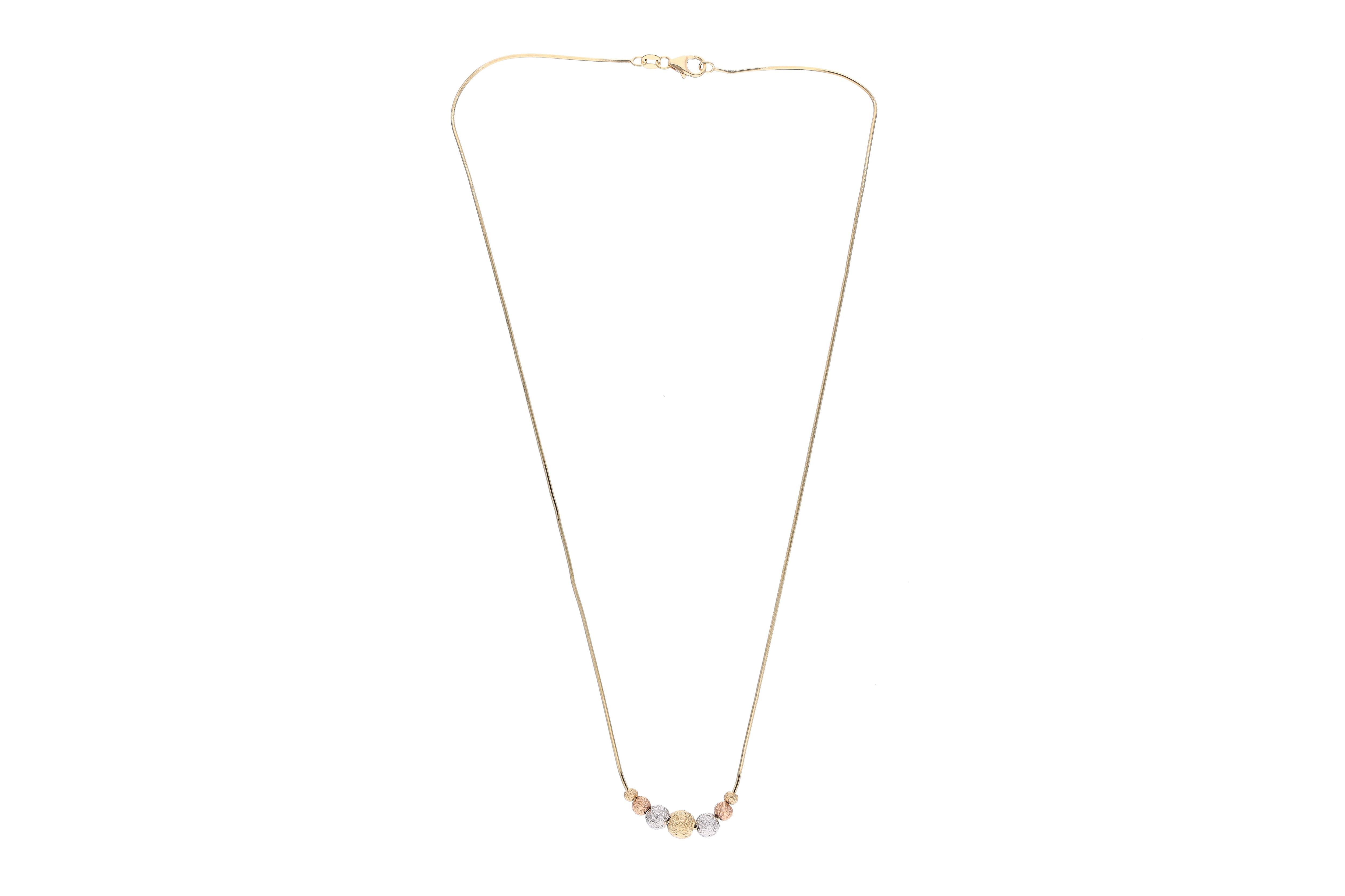 Collana in oro - Asta preziosi