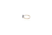 Anello con diamanti e zaffiro - Asta Preziosi Anello con diamanti e zaffiro - Asta Preziosi
