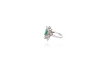 Anello con smeraldo e diamanti - Asta Preziosi Anello con smeraldo e diamanti - Asta Preziosi