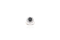Anello con zaffiro e diamanti - Asta Preziosi Anello con zaffiro e diamanti - Asta Preziosi