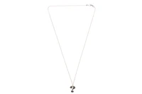 Collana, ciondolo con diamanti neri e pietre - Asta Preziosi Collana, ciondolo con diamanti neri e pietre - Asta Preziosi