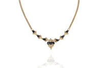 Collana con zaffiri e diamanti - Asta Preziosi Collana con zaffiri e diamanti - Asta Preziosi