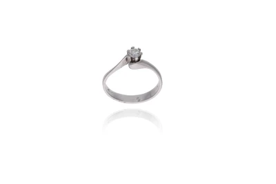 Anello con diamante - Asta Preziosi Anello con diamante - Asta Preziosi