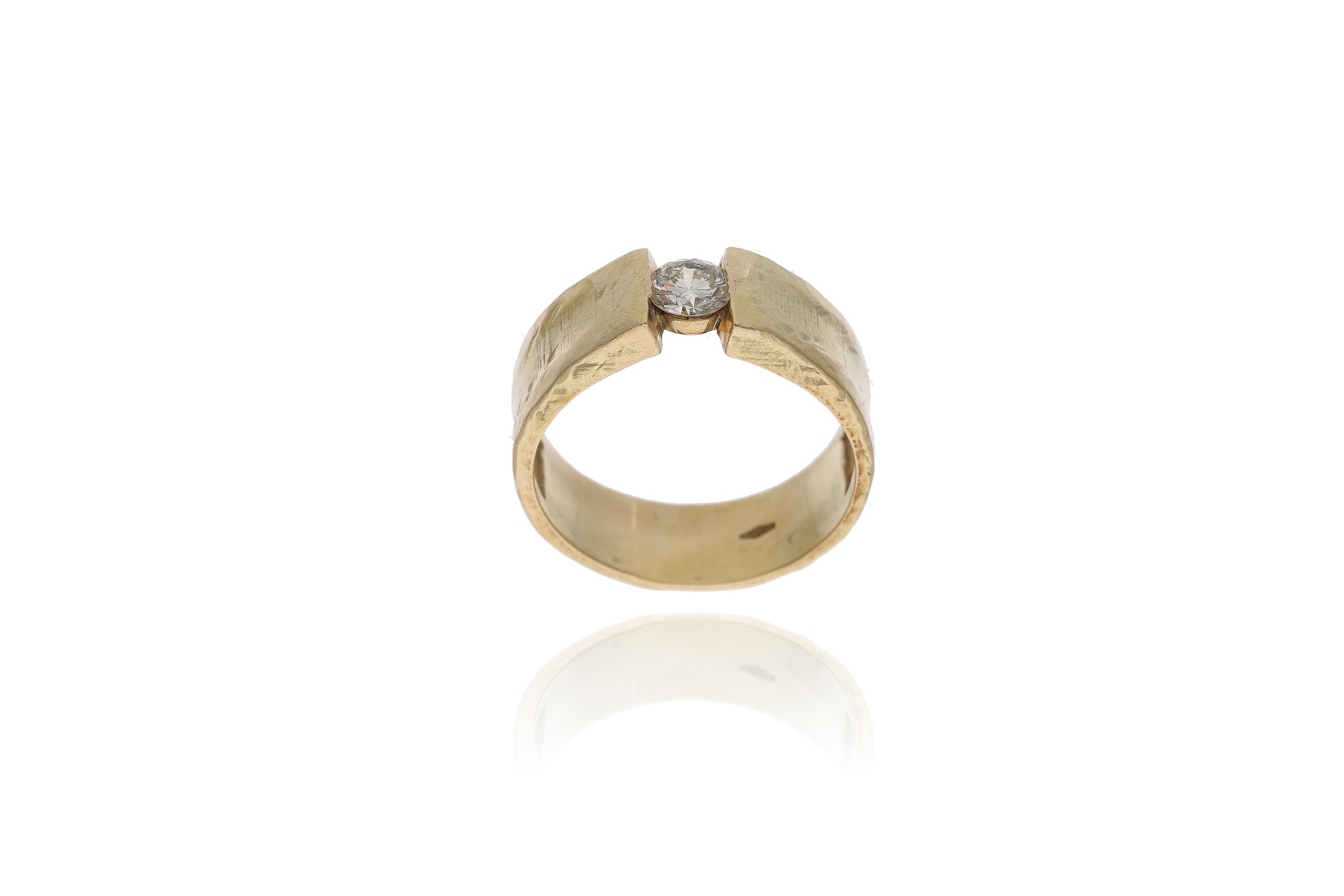 Anello con diamante - Asta Preziosi