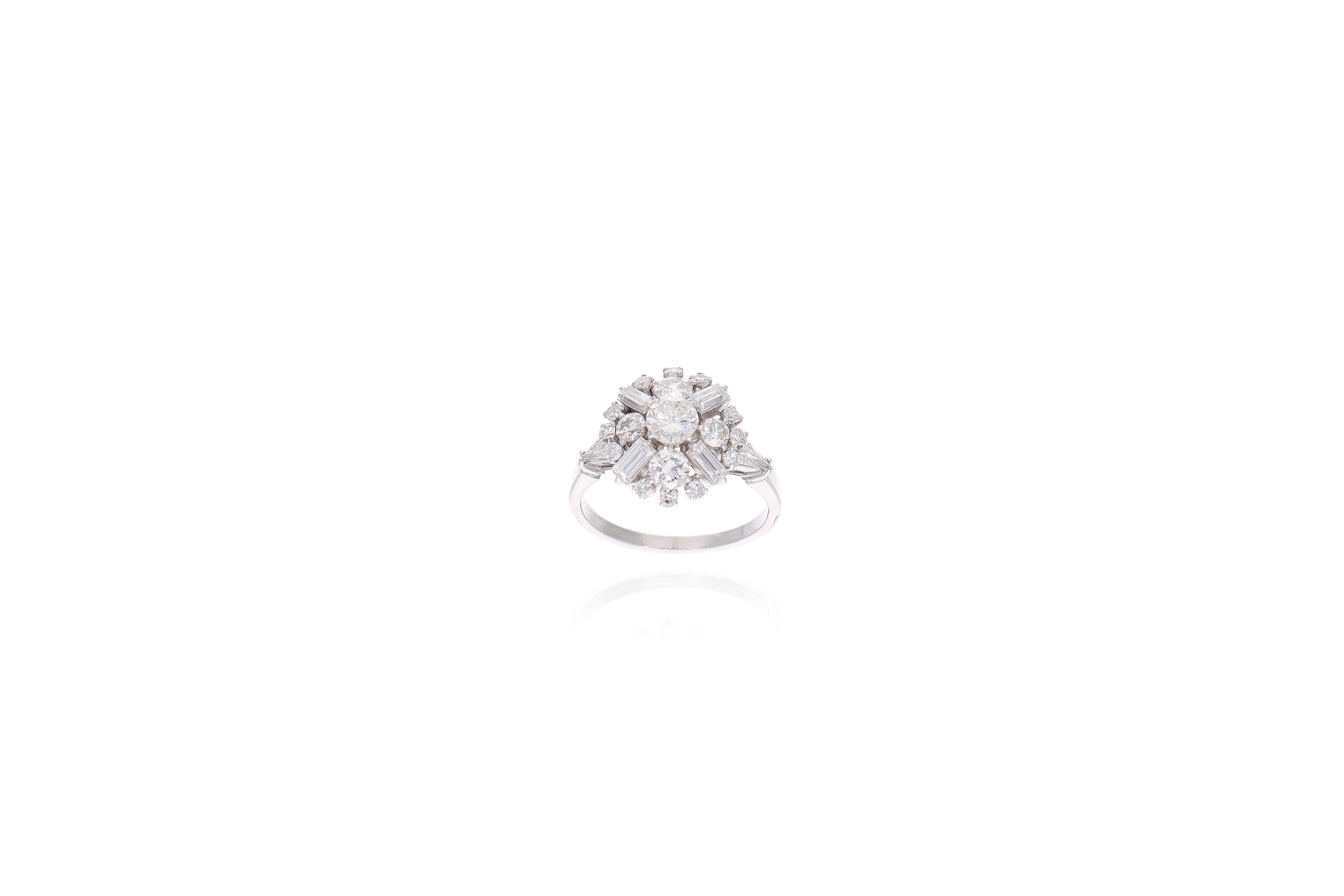 Anello con diamanti - Asta Preziosi