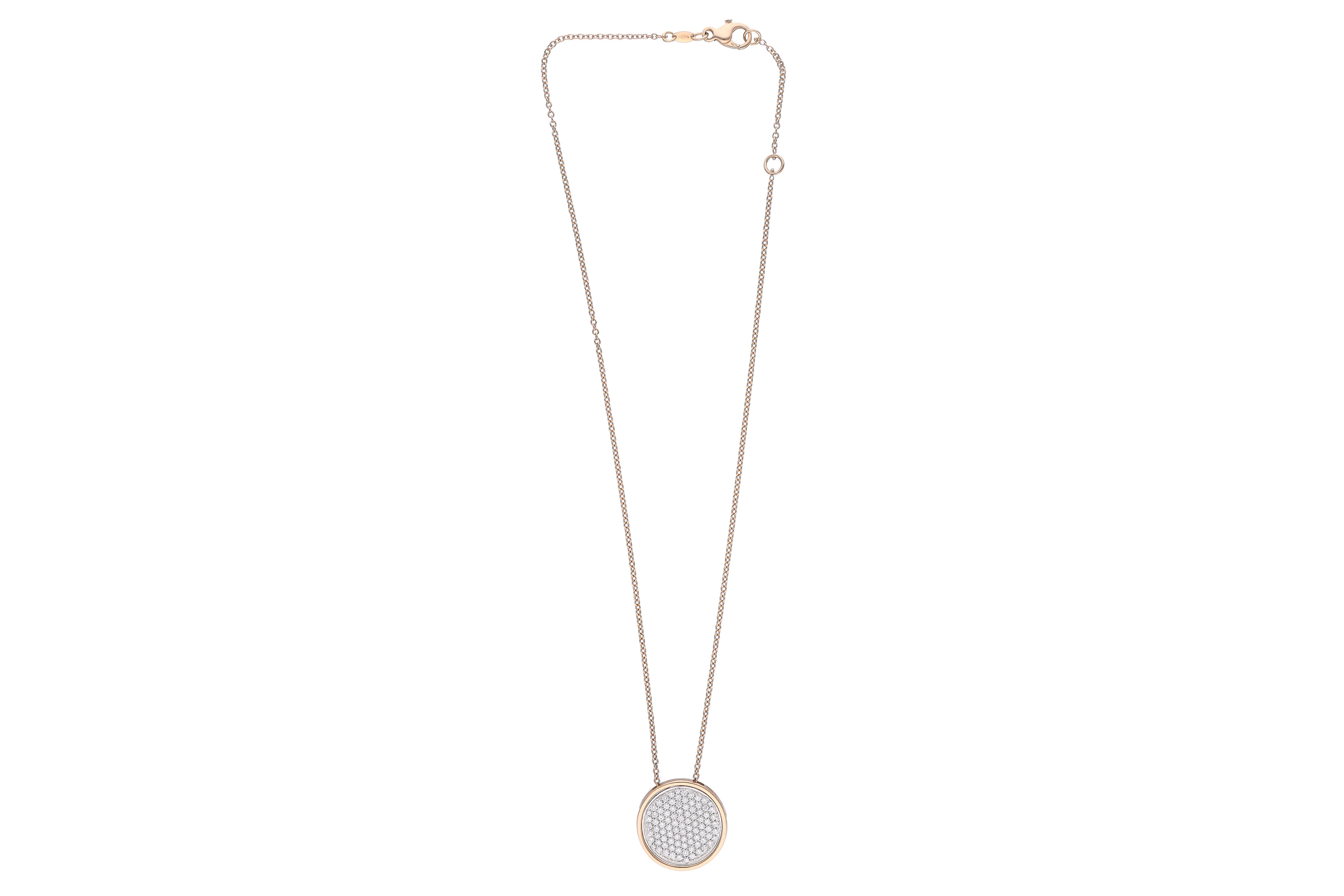 Collana con pendente con diamanti - Asta Preziosi