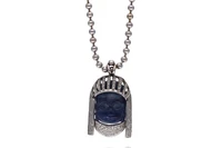 Collana con diamanti e zaffiro - Asta Preziosi Collana con diamanti e zaffiro - Asta Preziosi