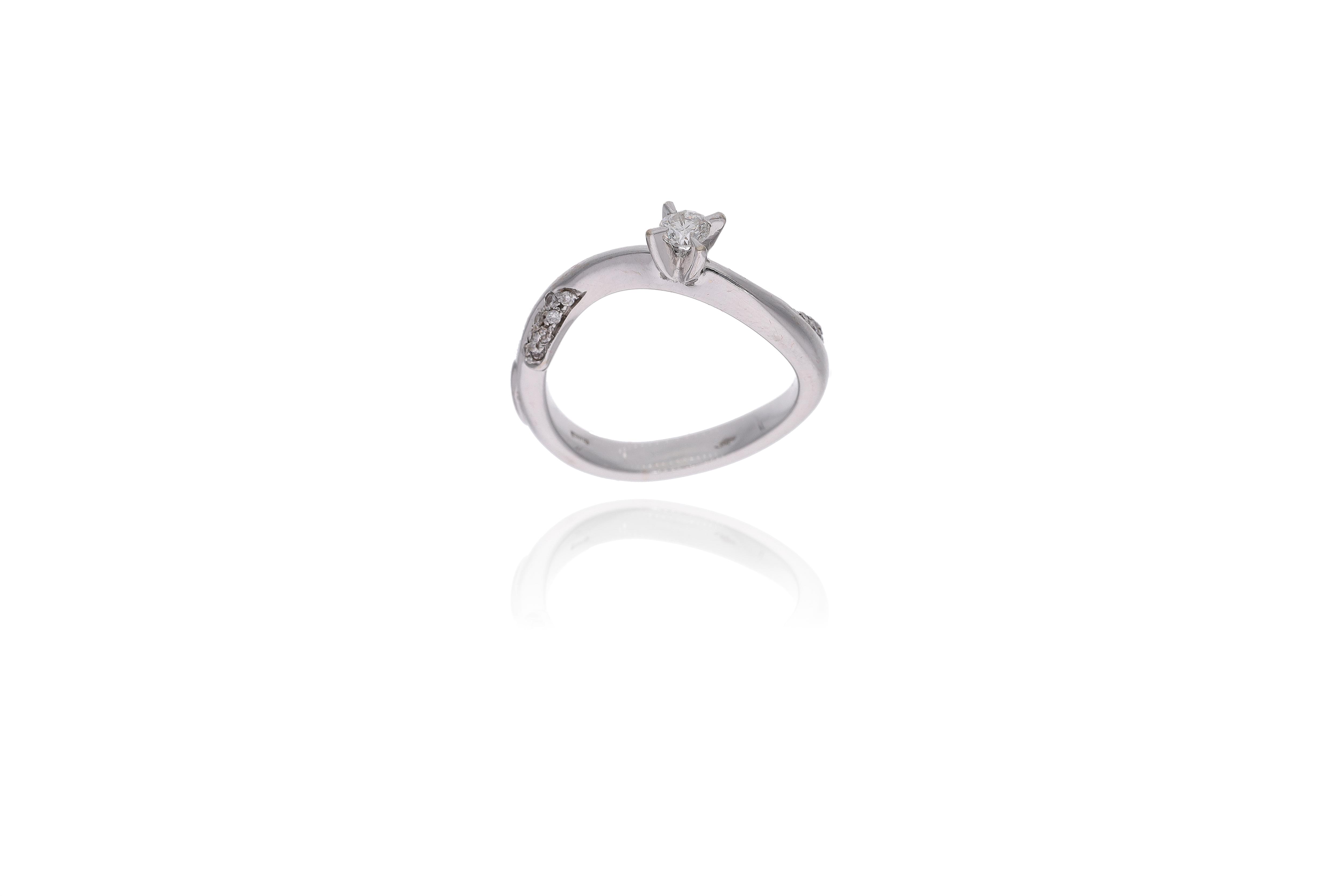 Anello con diamanti - Asta Preziosi