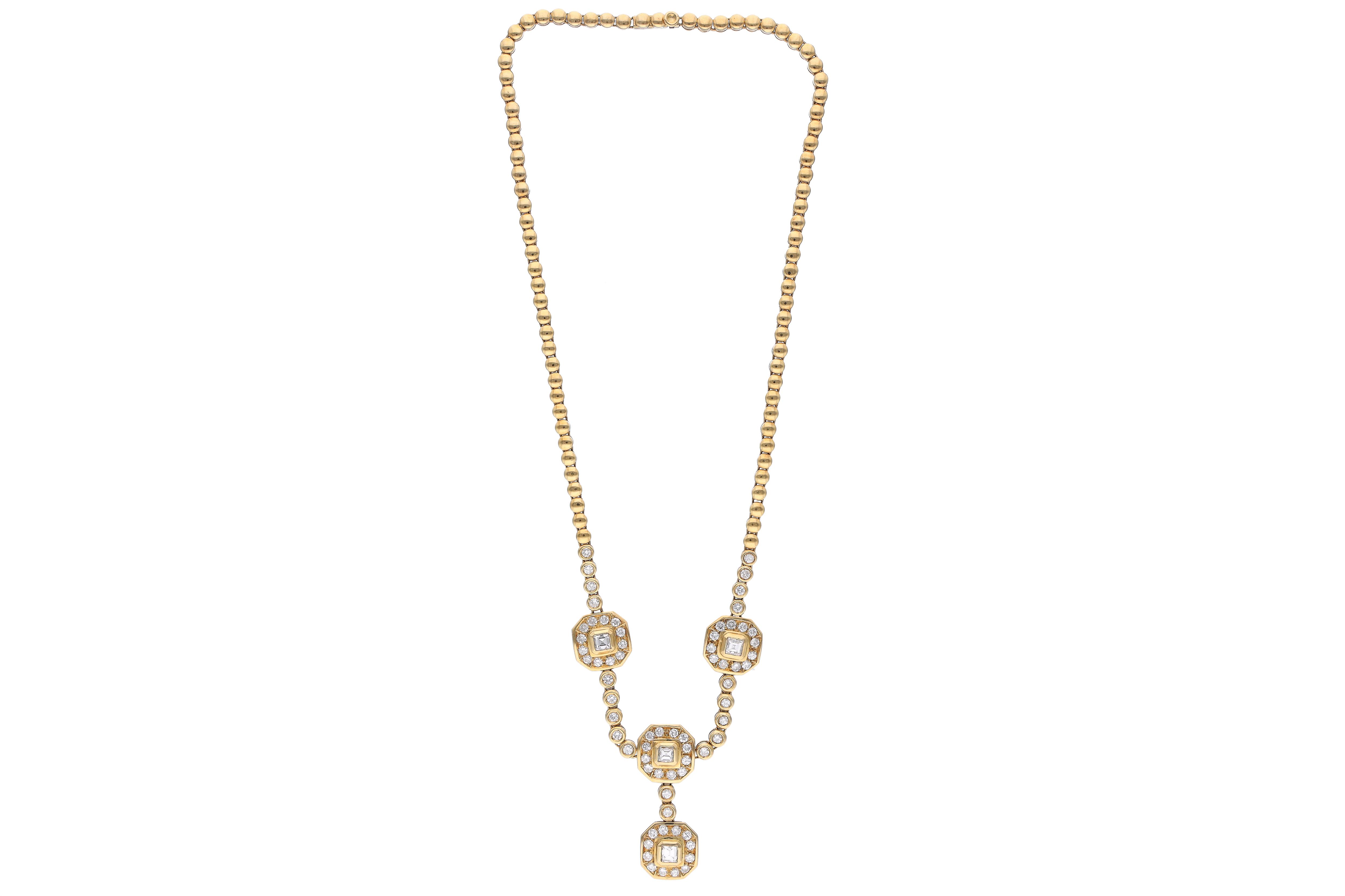 Collana con diamanti - Asta Preziosi