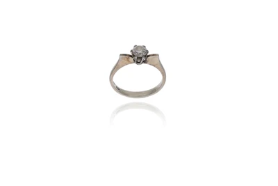 Anello con diamante - Asta Preziosi