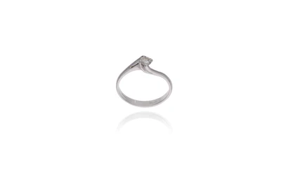 Anello con diamante - Asta Preziosi