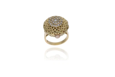 Anello con orologio integrato e diamanti - Asta Preziosi