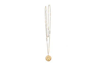 Collana con ciondolo in oro - Asta Preziosi