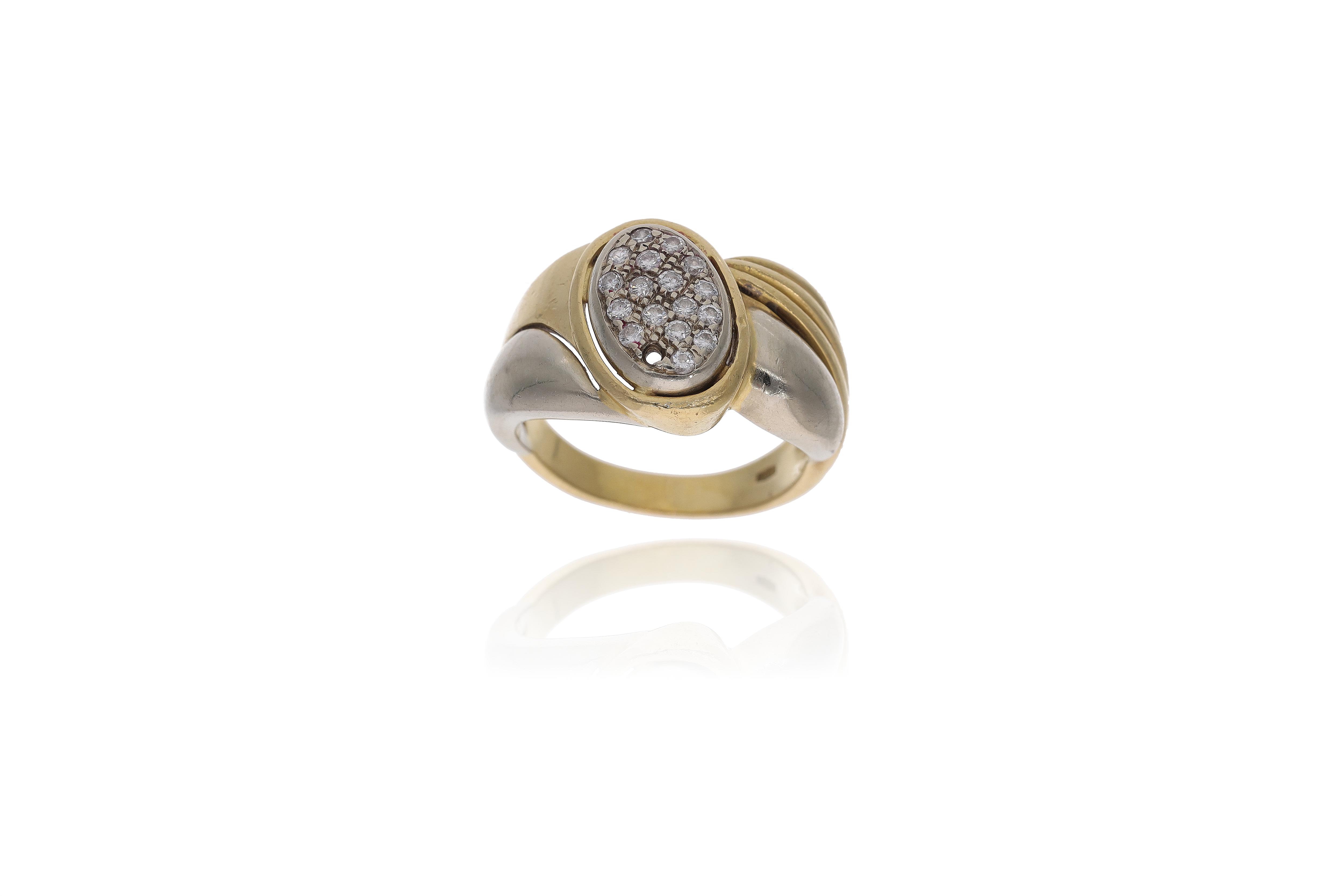 Anello con diamanti - Asta Preziosi