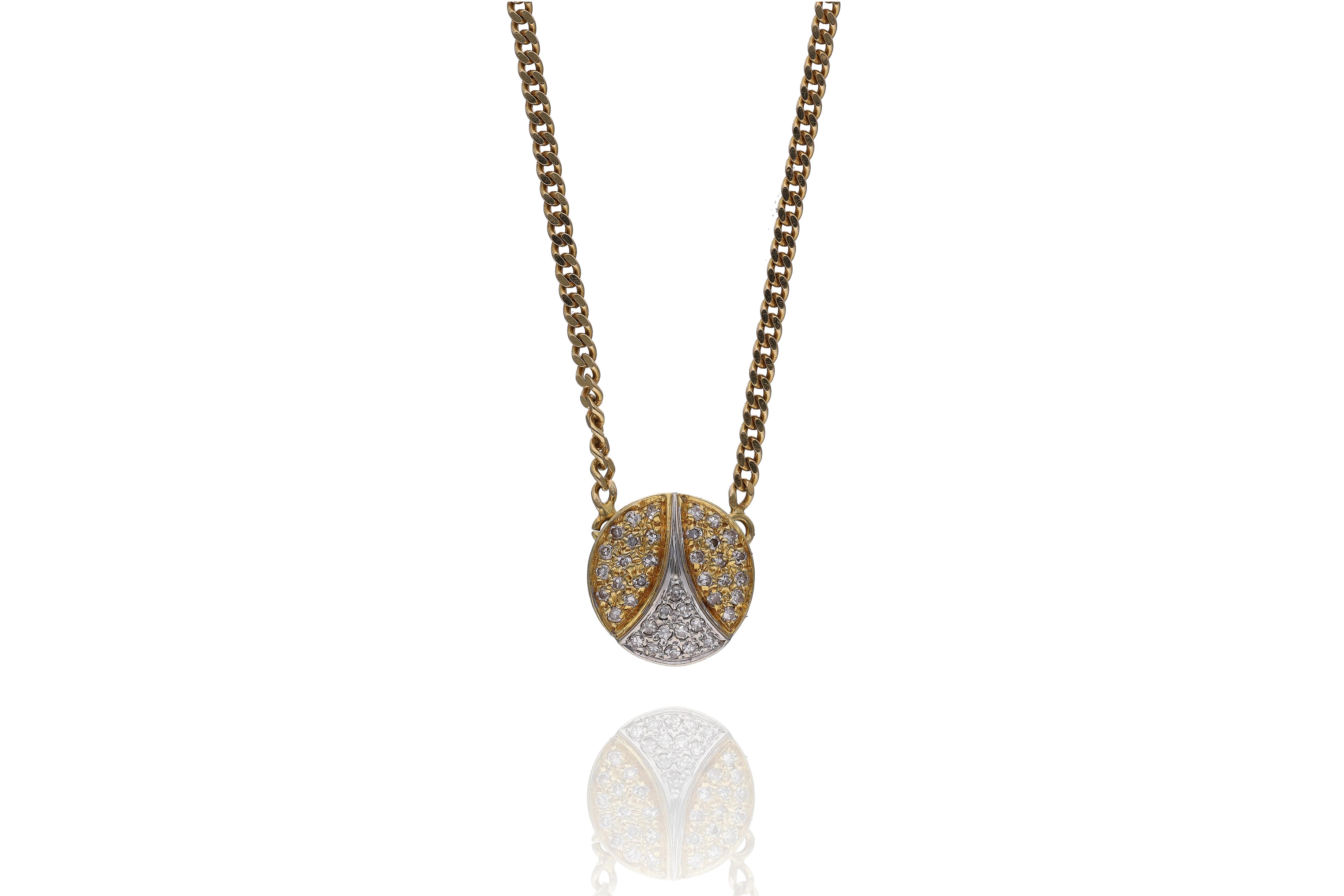 Collana con diamanti - Asta Preziosi